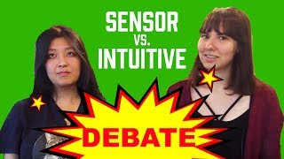 Intuitive vs Sensor Stereotypes DEBATE [upl. by Nnaitsirhc672]