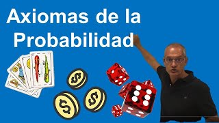 Axiomas de la probabilidad [upl. by Inalel]