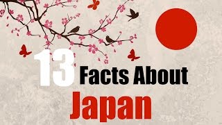 13 facts about Japan [upl. by Ailito]