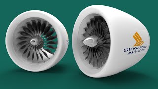 3D modelling Jet Engine with Propeller in AutoCAD [upl. by Gerhardine413]