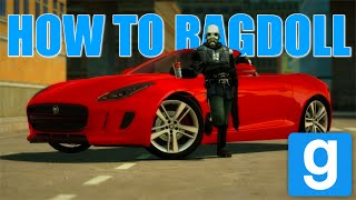 GMOD HOW TO POSE RAGDOLLS [upl. by Odnomar296]