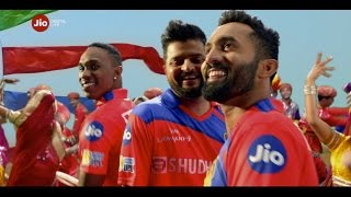 Gujarat Lions v Rising Pune Supergiant connected by Jio Digital Life [upl. by Eitra104]