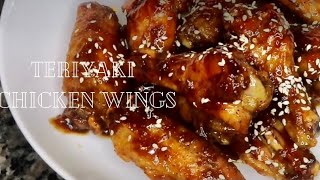 Easy Baked Teriyaki Chicken Wings [upl. by Rehpotsyrk]