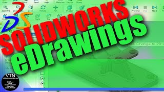 01 eDrawings  SOLIDWORKS eDrawings Tutorial [upl. by Idnak]