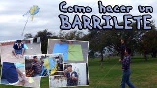 Como hacer un barrilete Cometa papalote [upl. by Llenrad]