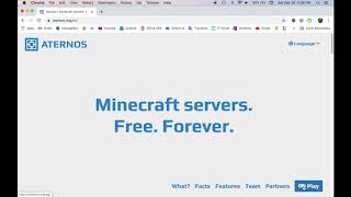 How To Make A Free Minecraft Server With Aternos [upl. by Aihsakal203]