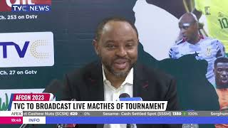 TVC To Broadcast AFCON 2023 Live Matches [upl. by Ahsienet]