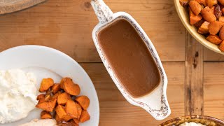 How to Make Homemade Gravy from Pan Drippings [upl. by Akins286]