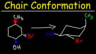 Chair Conformation and Ring Flips [upl. by Novah21]