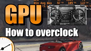 How to overclock your GPU [upl. by Noyes985]