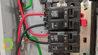 Wiring AC Combiner Box on Off Grid System [upl. by Hughes]