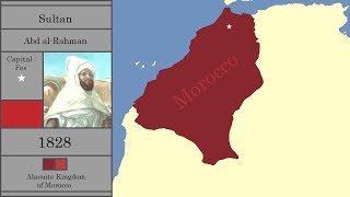 The History of Morocco  Every Year [upl. by Vorfeld396]