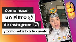 Como hacer un Filtro de Instagram de Juego y subirlo a tu cuenta Tutorial Spark AR Español [upl. by Dis]