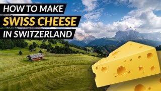 How To Make Swiss Cheese  Authentic Cheesemaking in Switzerlands Emmental Valley Bern Day Trip [upl. by Aicilyt930]