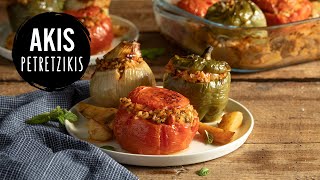 Gemista  Greek Stuffed Vegetables  Akis Petretzikis [upl. by Lauretta]