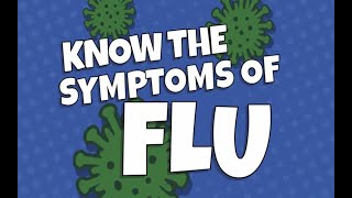 Know the common symptoms of flu [upl. by Ainat]