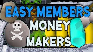 Best OSRS Low Level Member Money Making Methods InDepth [upl. by Gelb]