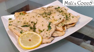 SCALOPPINE di TACCHINO al LIMONE [upl. by Ameluz]