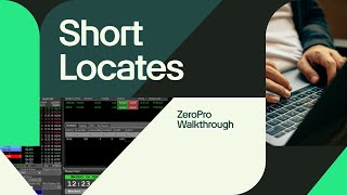 TradeZero ZeroPro  How To Short Locate Shares [upl. by Yetty]