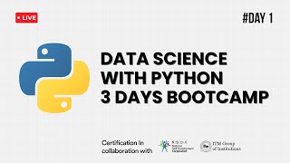 Day 1  Introduction to Python for Data Science [upl. by Esnofla459]