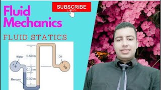 Example On Manometer Fluid Statics 04 [upl. by Rairb]