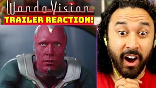 WANDAVISION  TRAILER REACTION Disney  Marvel [upl. by Relda]