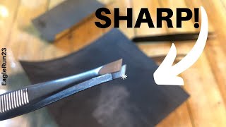 Sharpening Tweezers Why Not [upl. by Millian]