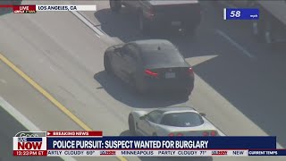 California police chase BMW hits 150 mph trying to escape from officers  LiveNOW from FOX [upl. by Normac567]