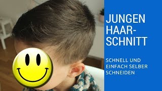 HAARE SELBER SCHNEIDEN für JUNGEN  MÄNNER [upl. by Ani]