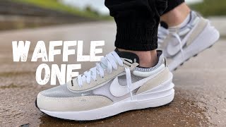 100 SACAI’S Nike Waffle One Review amp On Foot [upl. by Odnarb]