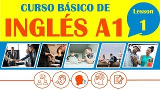 Curso Básico de Inglés Lección 1  INGLÉS COMPLETO DESDE CERO [upl. by Hett806]