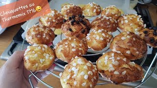 CHOUQUETTES FACILES AVEC LE THERMOMIX TM6 [upl. by Emlin]