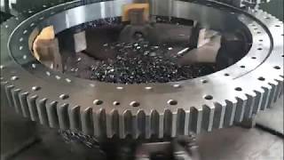 Slewing Bearing Rotation Test before Shipping [upl. by Annauj]