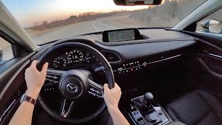 2021 Mazda CX30 Turbo  POV Driving Impressions [upl. by Nauquf]