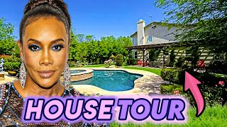 Vivica A Fox  House Tour  Granada Hills Home amp Porter Ranch [upl. by Treb]