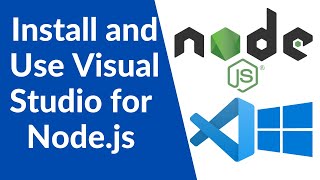 Nodejs Tutorial for Beginners  Install and Use Visual Studio Code on Windows 10 for NodeJs [upl. by Cherry]