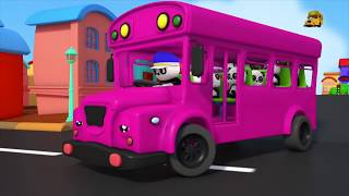 Wheels On The Bus  Nursery Rhymes  Songs For Children  Baby Songs [upl. by Aivitnahs]