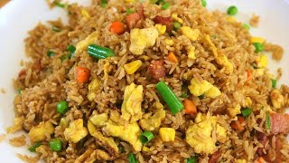 BETTER THAN TAKEOUT AND EASY  Egg Fried Rice Recipe [upl. by Spatz963]