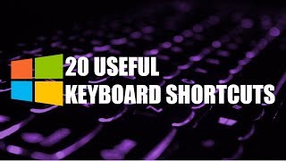 Windows Useful Keyboard Shortcuts You Need to Know [upl. by Esinrahc]