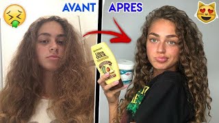 ROUTINE CHEVEUX BOUCLÉS➿ FACILE [upl. by Nevag876]