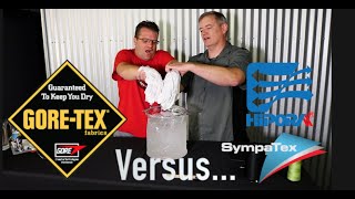 Is GoreTex Worth It Waterproof Comparison Test [upl. by Eiggem]