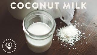 How to Make Coconut Milk  Honeysuckle [upl. by Milstone119]