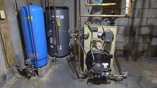 INDIRECT WATER HEATER ADDED TO BOILER FOR DOMESTIC HOT WATER [upl. by Otreblada]