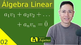 Dependência e Independência Linear  02 Álgebra Linear [upl. by Ollopa]