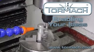 External Thread Milling Demonstration  Tormach CNC [upl. by Ayekehs290]