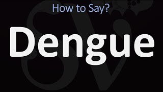 How to Pronounce Dengue CORRECTLY [upl. by Cagle302]