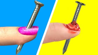 Trying 19 FUNNY PRANKS AND DIY MAGIC TRICKS YOU CAN DO by CRAFTY PANDA [upl. by Garnet]