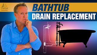 How To Replace A Bathtub Drain And What It Costs [upl. by Attiuqahs184]