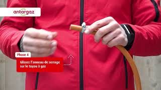 Antargaz  Comment installer une bouteille de gaz à connexion CLIPON [upl. by Noemis40]