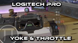 Logitech Pro Flight Yoke  worth it in 2020 [upl. by Annuhsal]